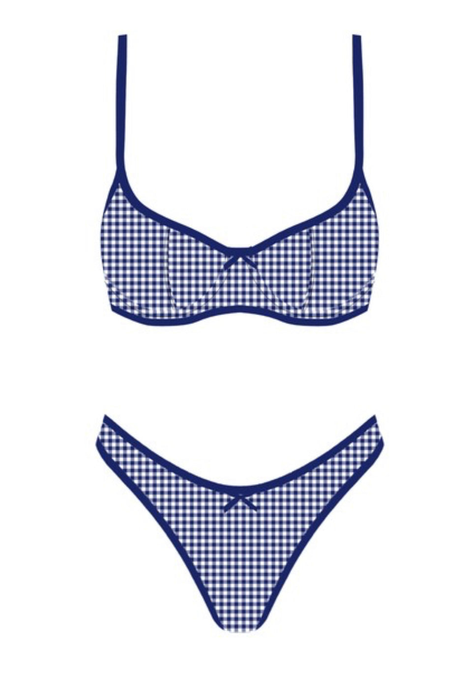 Blanes bikini-blue