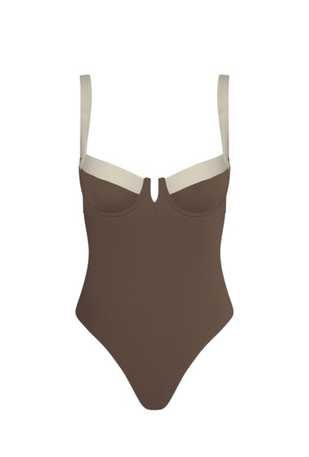 Madeira one piece-brown