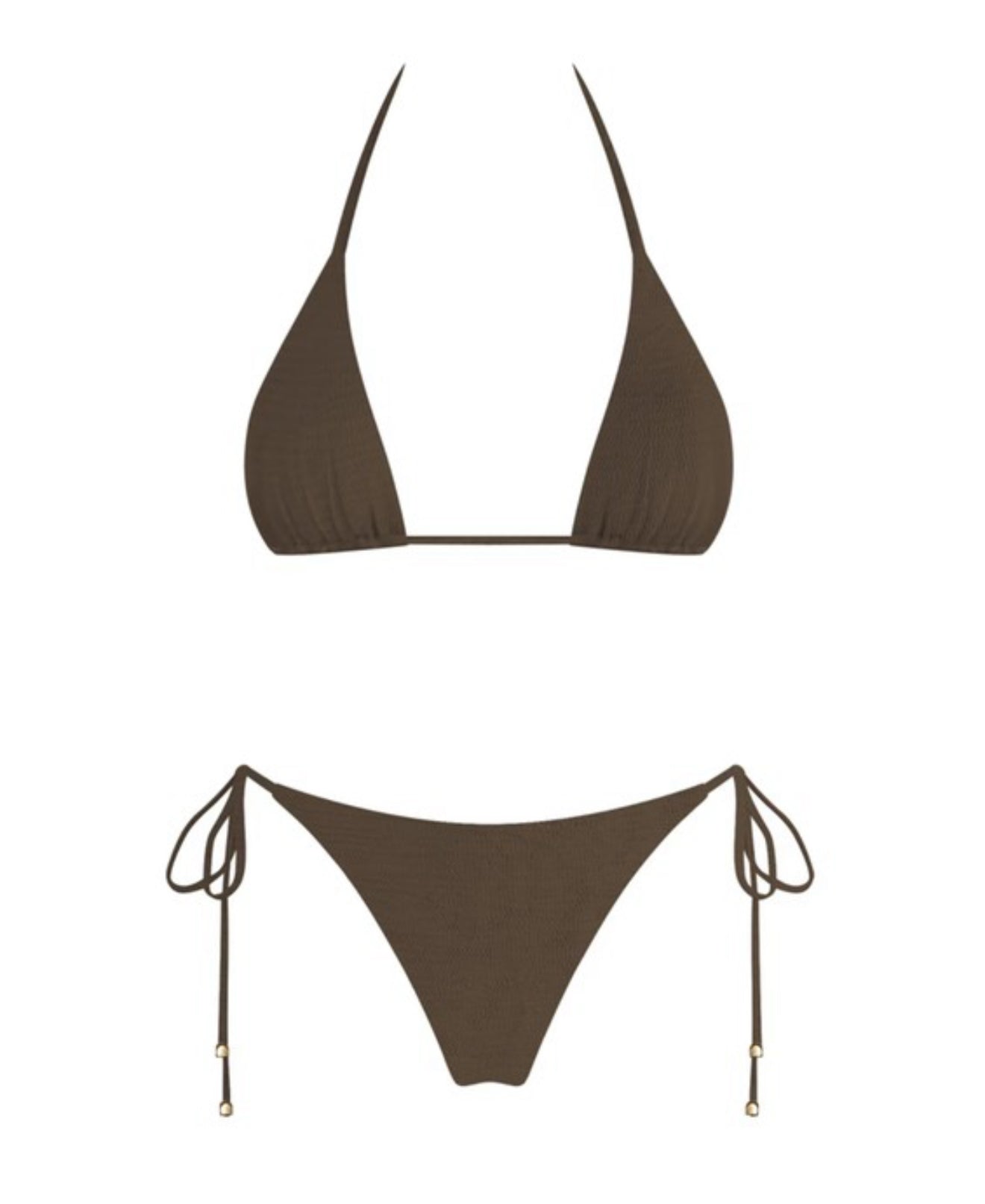 Crete bikini-brown