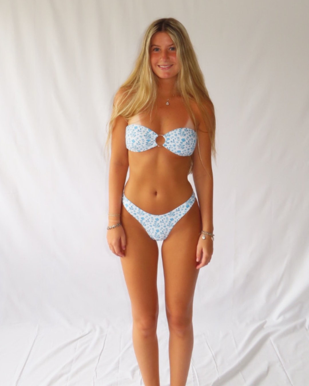 ES OG blue floral- top