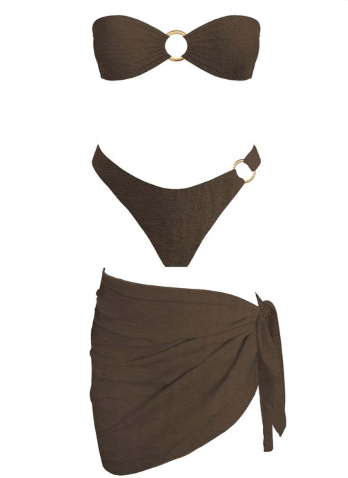 Oia set- brown